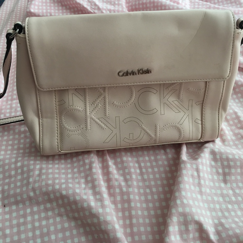 Calvin Klein pink purse