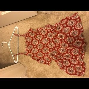 super cute multi colored romper!