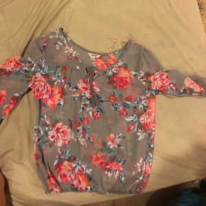 Women’s floral blouse