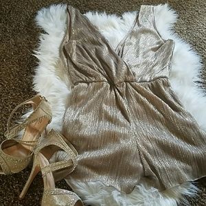 Gold Romper