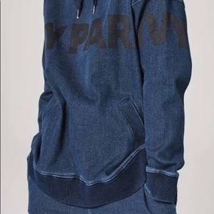 IVY Park oversized denim hoodie small