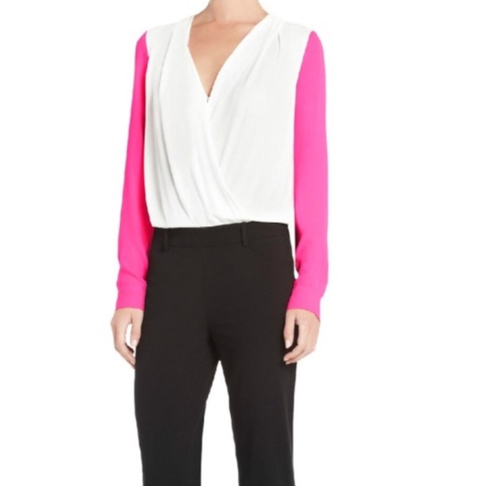 BCBGMaxAzria Remington Colorblock Jumpsuit