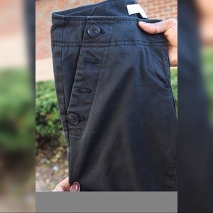 Woman’s black Loft Stylish Pants Size 0P
