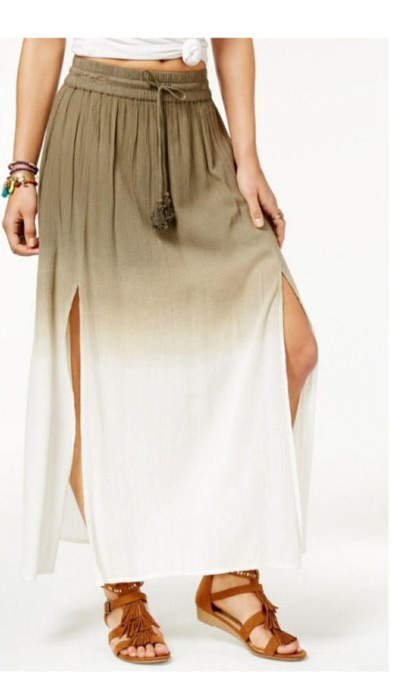 American Rag Double Slit Maxi Skirt