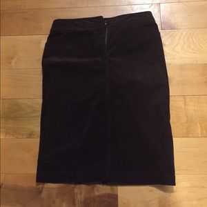 JCrew corduroy skirt