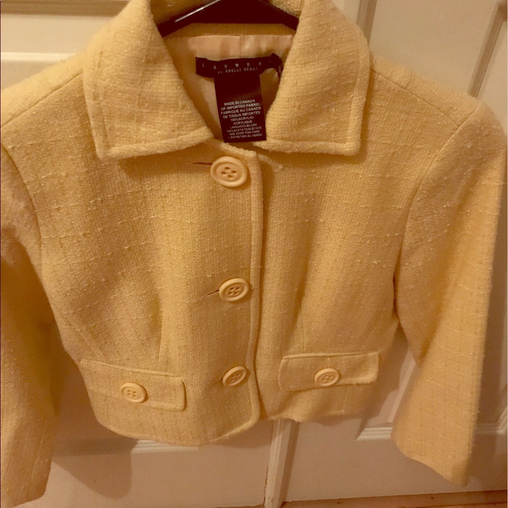 Laundry short tailored blazer