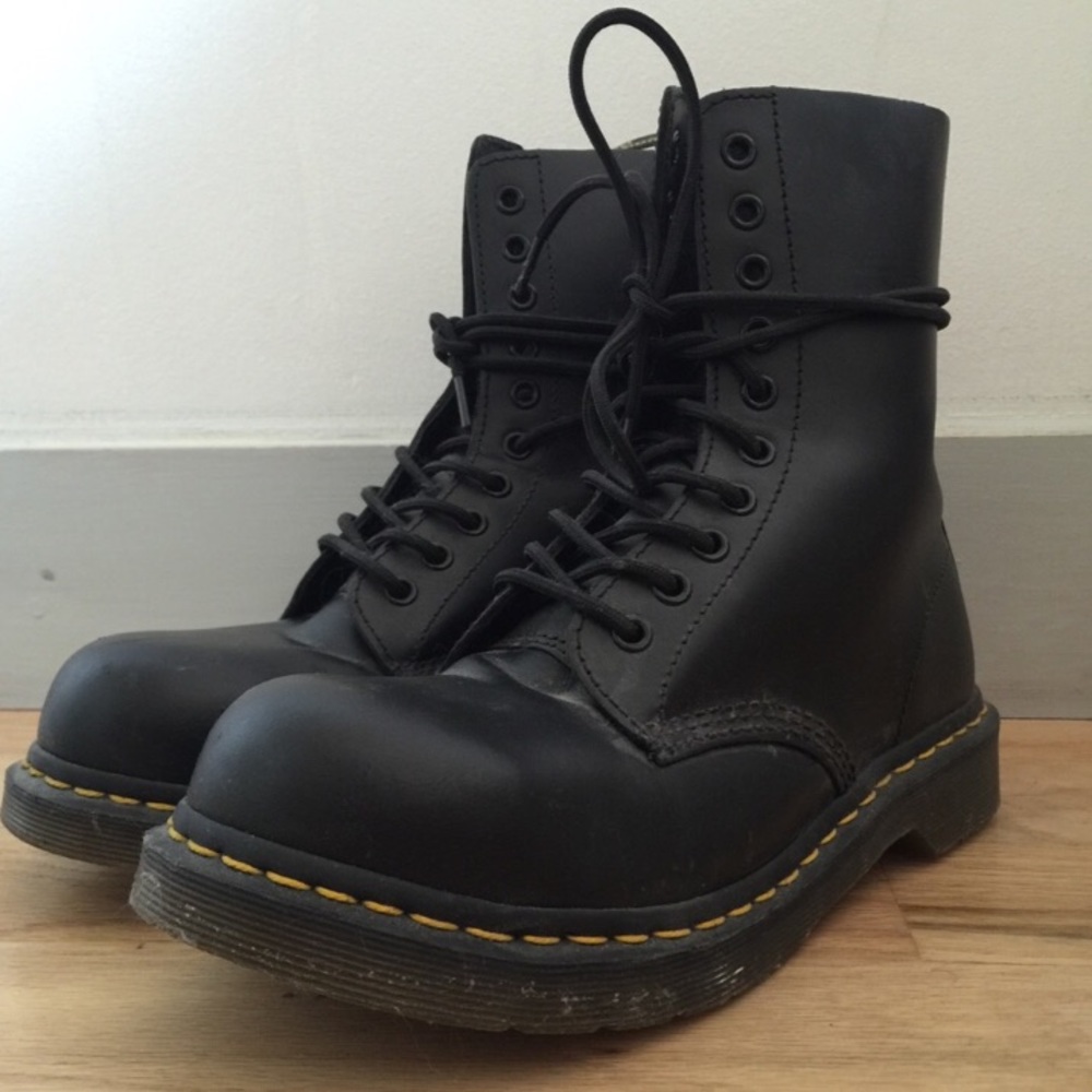 Matte Black Doc Martens ‼️ ‼️