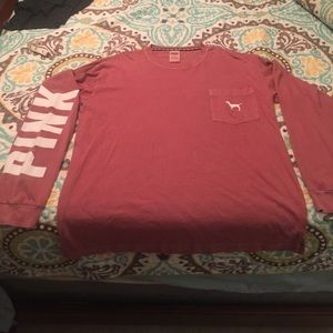 Victoria’s Secret Pink long sleeve t-shirt.