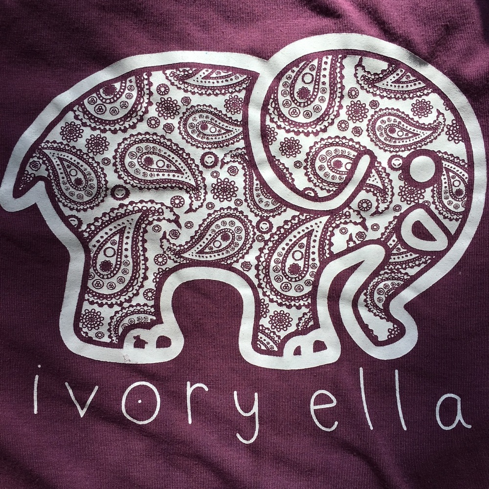 Purple ivory Ella