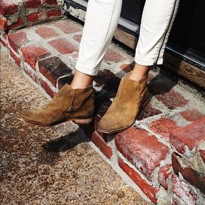 Free People Summit suede ankle boot