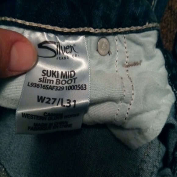 Sikver brand jeans size 27 - Picture 3 of 3