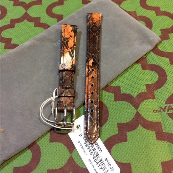 michele 12mm watch bands