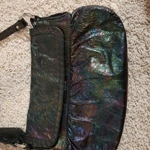 Fendi selleria holographic purse