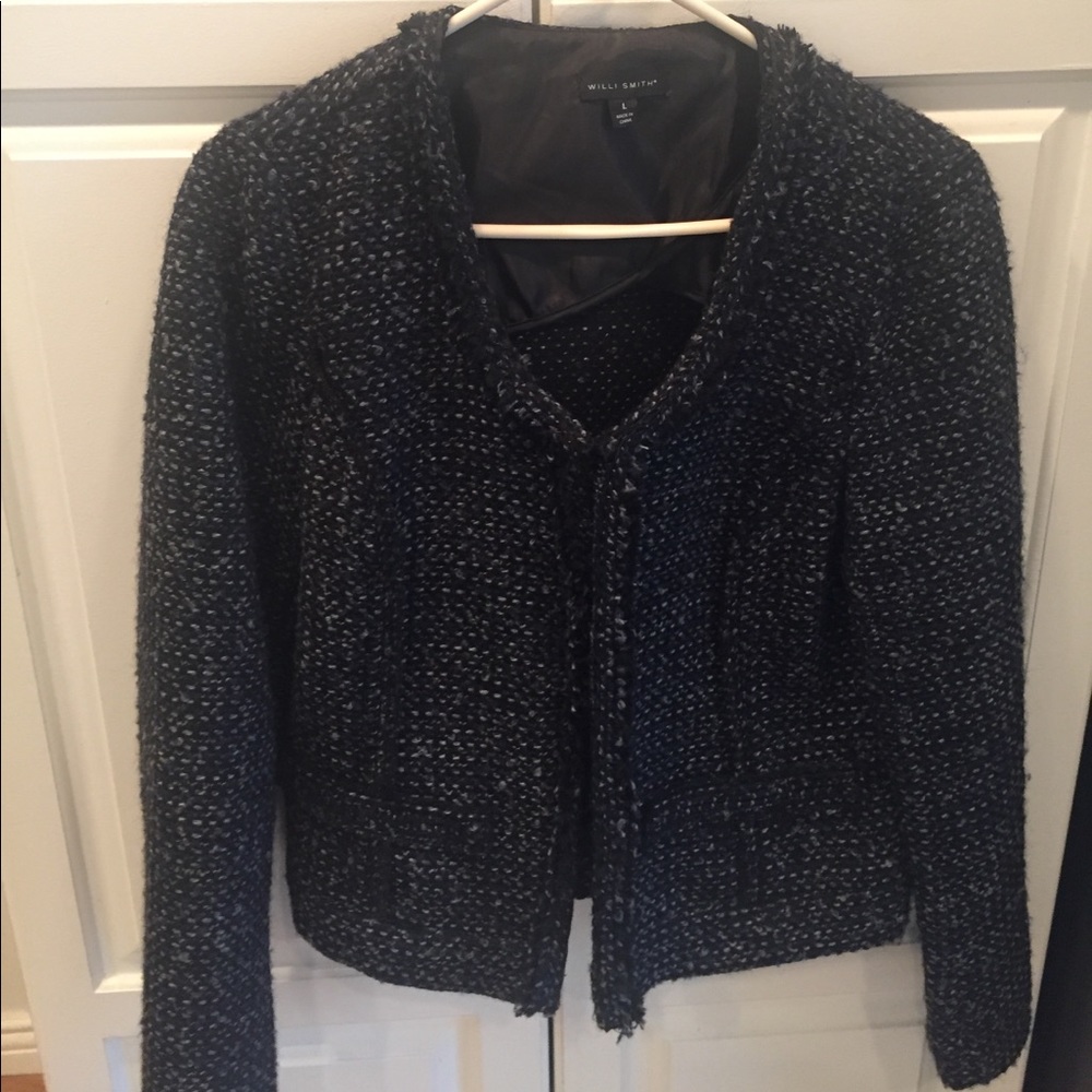 NWOT Willi  smith tweedy jacket size large