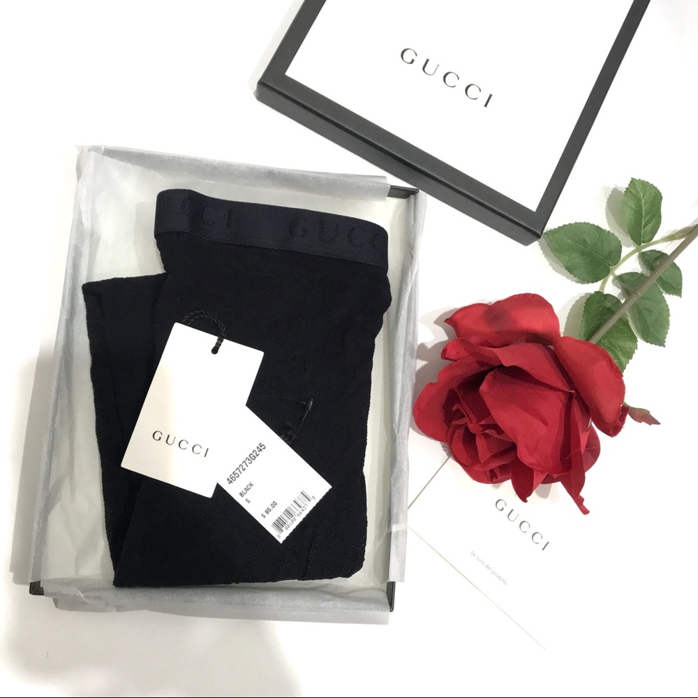 GUCCI GG SUPREME INTERLOCKING G’s TIGHTS