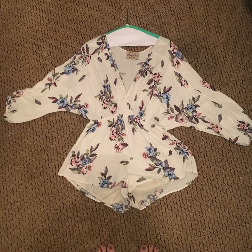 Floral romper