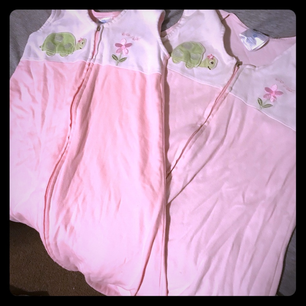 Two Halo brand Sleep Sacks. Size S and M.