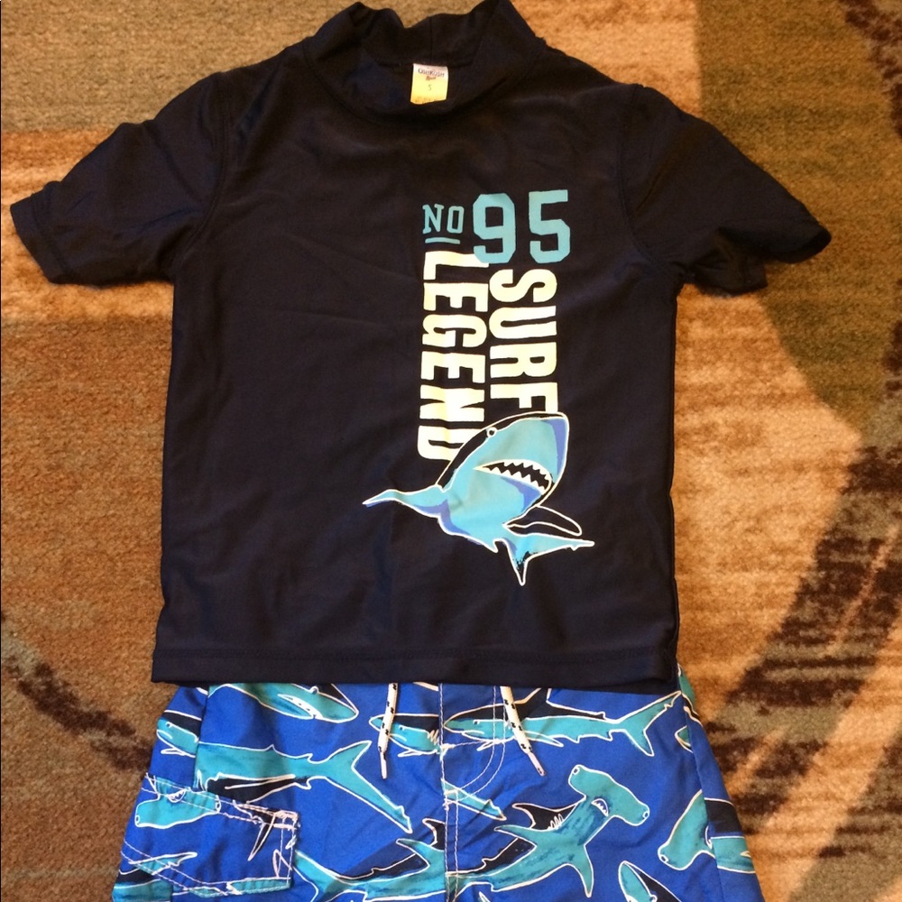 Oshkosh swim outfit