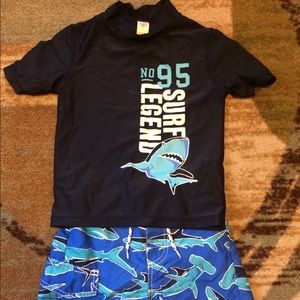 Oshkosh swim outfit