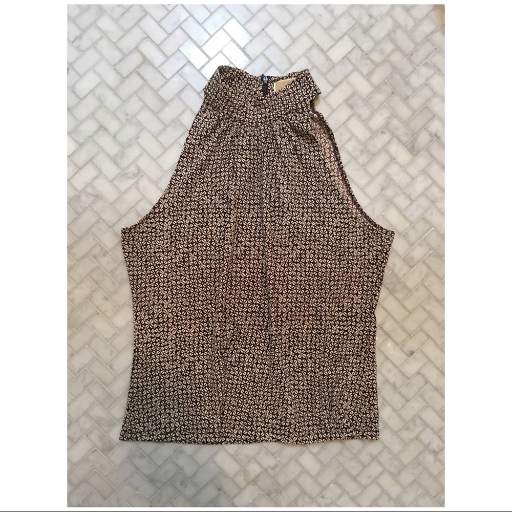 MICHAEL KORS SLEEVELESS BLOUSE