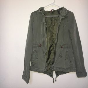 H&M Green Anorak
