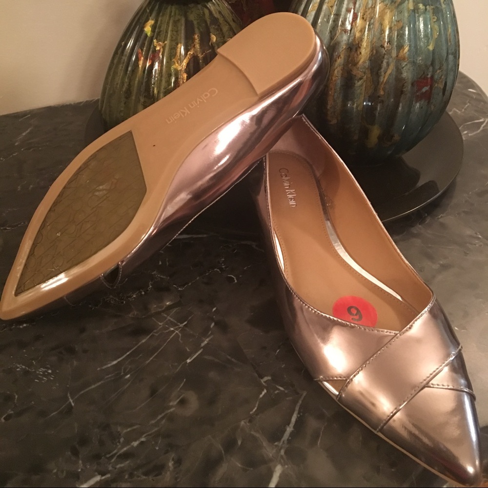Calvin Klein Flats - RoseGold