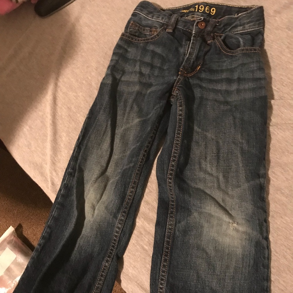 Two boys jeans. Old Navy and Gap. Sz 5 and 6