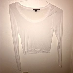 Long sleeve crop top!