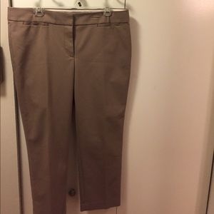 Khaki Ankle Slacks