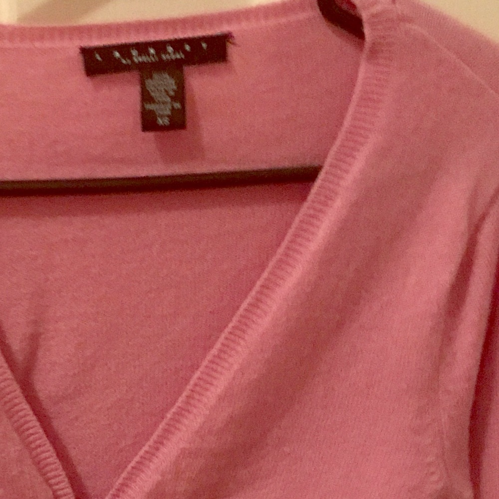 Laundry short pink sweater