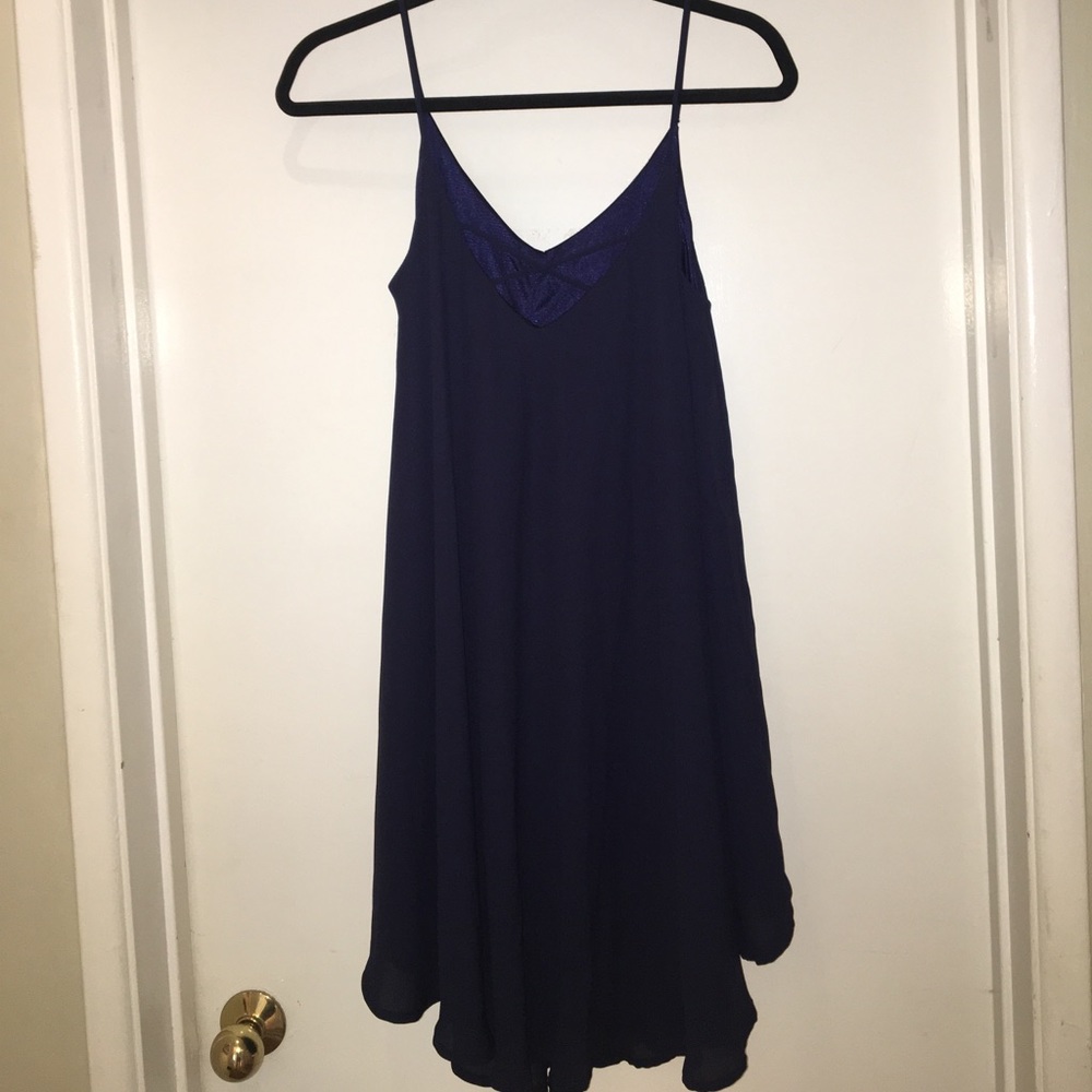 Navy blue dress