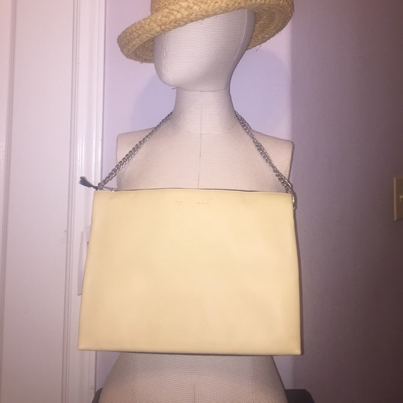Celine tricolor clutch with detachable chain strap - Picture 1 of 7