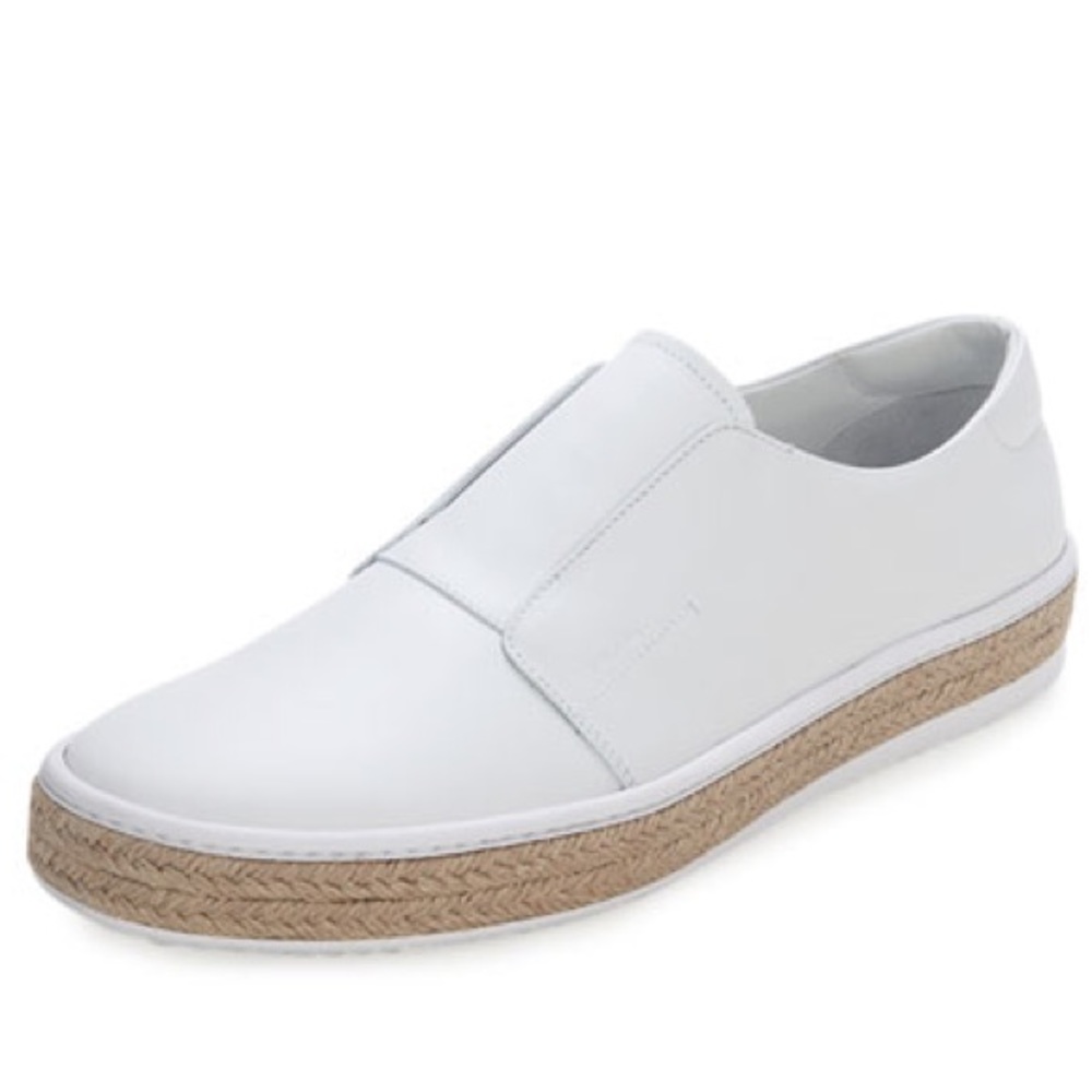 Prada Slip-On Espadrille Loafers