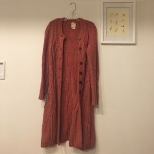 Anthropologie Far Away From Close long cardigan