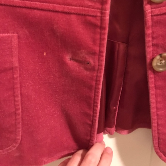 Pink Velvety Banana Republic Blazer - Picture 2 of 2