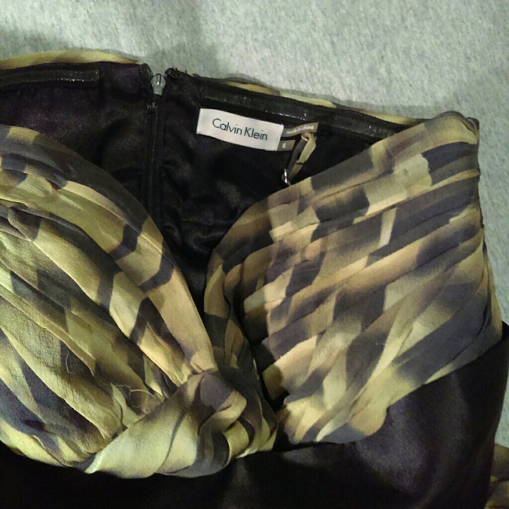 Calvin Klein Pattern Dress