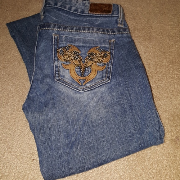 Distressed Guess jeans - Picture 2 of 7