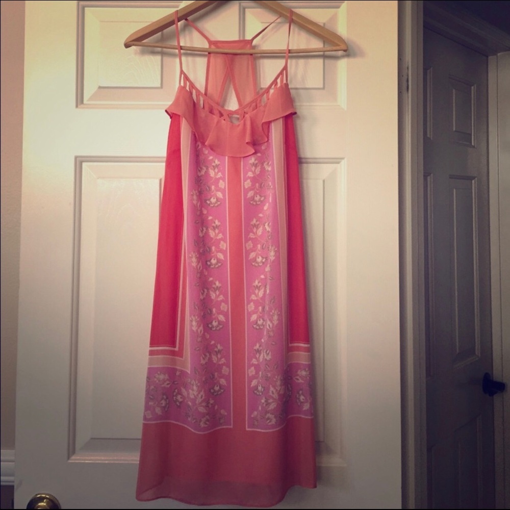 Lauren Conrad Strappy Dress fits like a true 4