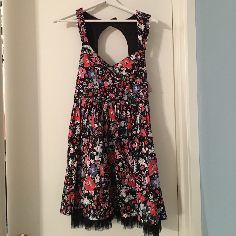 Never worn before floral free people dress