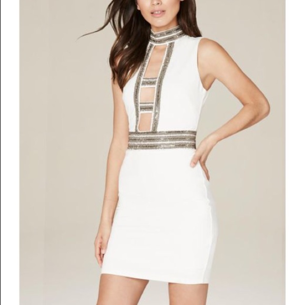 Size Small BEBE embellished dress