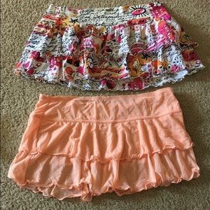 2 VS bathing suit cover up bottoms.