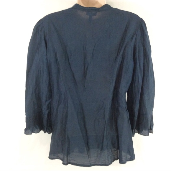 ❌SOLD❌ Joie Silk Blend Ruffled Top - Picture 3 of 5