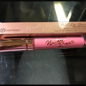 Nude rose lip gloss