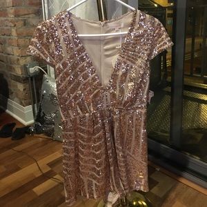 Sequin romper