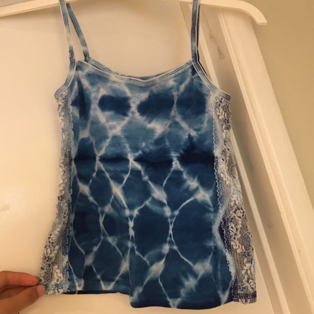 Tye dye baby tank