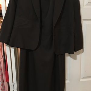 Kasper Chocolate Jacket dress size 14