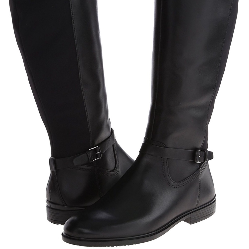 Brand new ECCO black tall boots