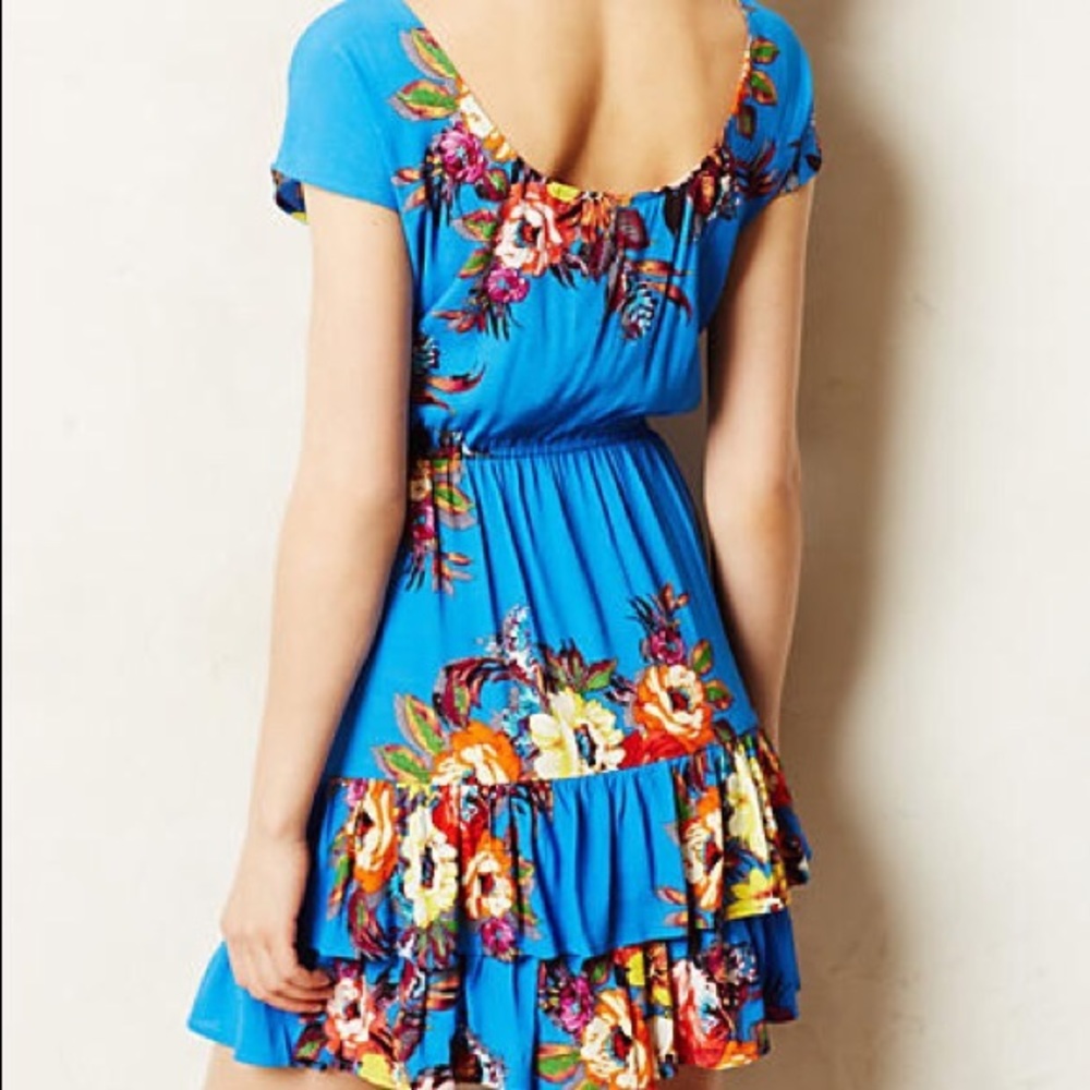 Anthropologie Floral Dress