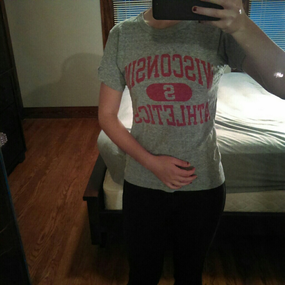 UW Madison Athletic Tee Shirt