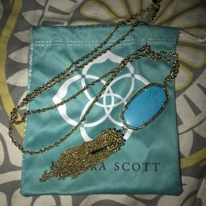Turquoise Kendra Scott Rayne Necklace